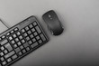 © alexshyripa - computer mouse near the keyboard
