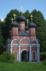 Wall Mural - St John the Divine's Chapel in Poshchupovo Monastery near Ryazan