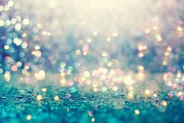 Beautiful abstract shiny light and glitter background