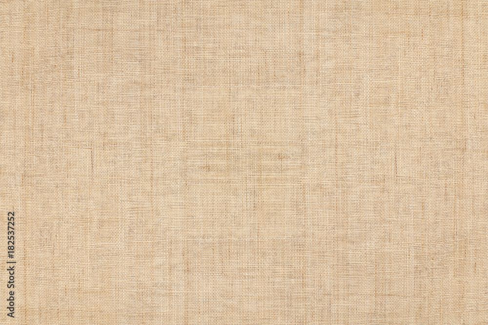 ภาพถ่าย Stock brown colored hemp cloth texture background | Adobe Stock