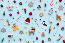 Collection Of Christmas Objects
