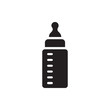 baby bottle icon illustration