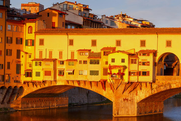 Poster - Florence. Ponte Vecchio.