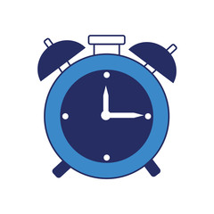 Canvas Print - alarm clock icon