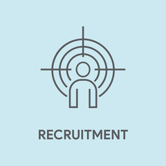 Wall Mural - RECRUITMENT CONCEPT