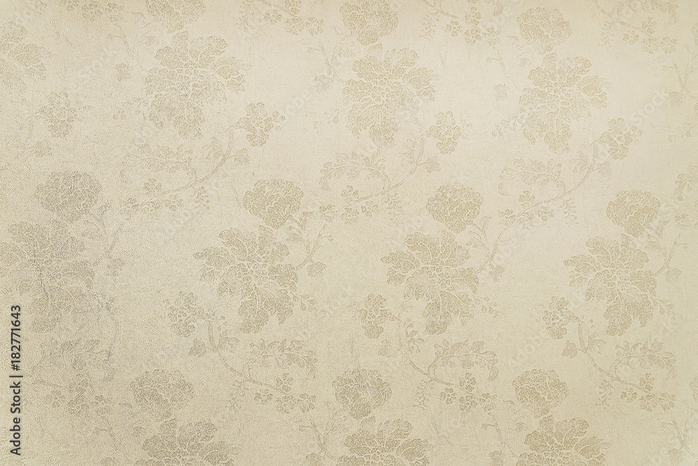 Beige botanical wallpaper background Stock Photo | Adobe Stock