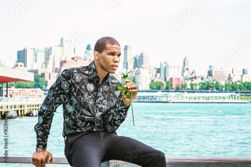 flower shirt guy