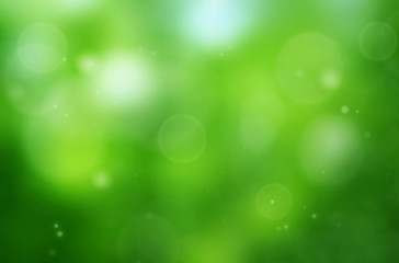 Poster - Abstract green background