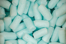 Blue Styrofoam Pellets