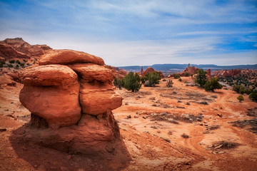 Wall Mural - Amazing Rock Formations at Kodachrome Basin State Park, USA.