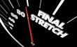 © iQoncept - Final Stretch Speedometer Almost There Done 3d Illustration
