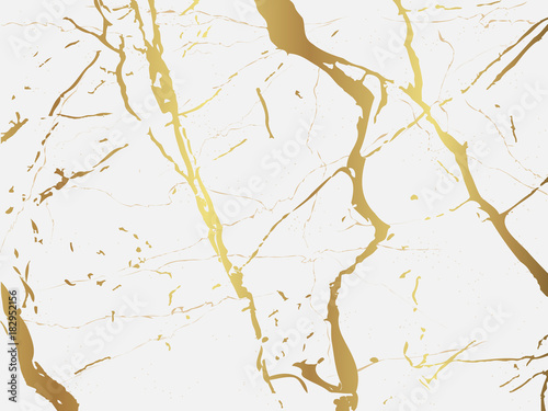 Trendy Luxury Gold Marble Texture Background Design For Wedding Card Fashion Brand Cover And Packaging Template Wall Mural Vectortwins