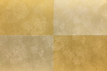 Japanese gold silver traditional paper texture background