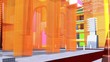 © TECNOFANTASY - Vista di strada di metropoli virtuale