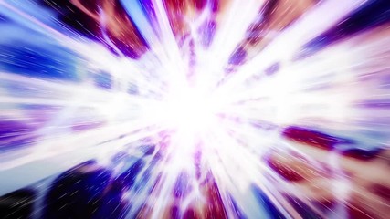Wall Mural - space 2303: traveling through a wormhole in space (loop).