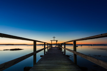 Wall Mural - Sunrise All Saints By The Sea