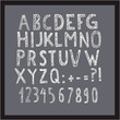 Font - pismo ręcznie rysowane 