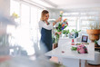 © Jacob Lund - Female florist creating order