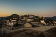 Sunrise over Berrat Castle in Albania