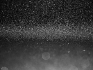 Aufkleber - Abstract bokeh lights background gray and white blurred background, shiny blurred lights for christmas background