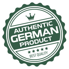 Authentic German Product Stamp