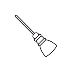 Sticker - mop icon illustration