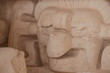 Mayan Sculptures at Ek Balam, Mexico