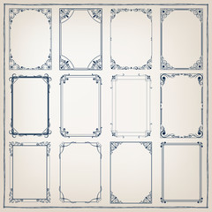 Wall Mural - vintage frame