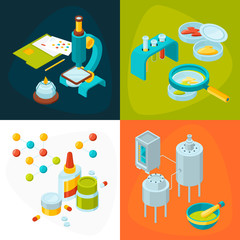 Wall Mural - Concept pictures set of medicine and pharmacology industry