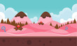 Chocolate Mountain Game Background