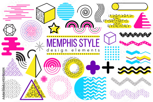 abstract vector design elements