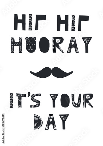 urodzinowy-plakat-z-wasami-i-napisem-hip-hip-hooray