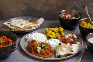 Wall Mural - Indian meal