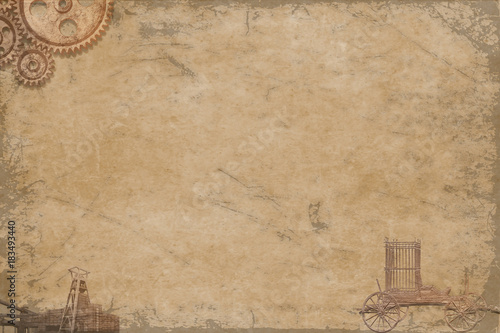Photo  steampunk texture