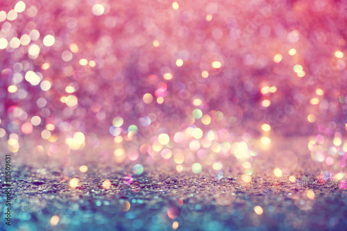 Fotomural Beautiful abstract shiny light and glitter background