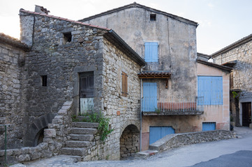 The street of Balazuc