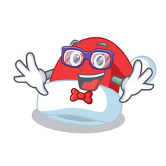 Sticker - Geek Christmas hat character cartoon