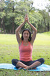 © chamnan phanthong - Yoga girl in the park