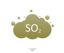 Sulfur Dioxide Symbol
