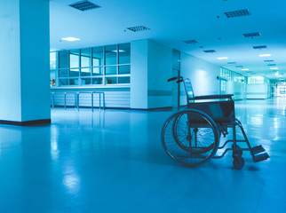 wheelchair Hospital scary and lonely