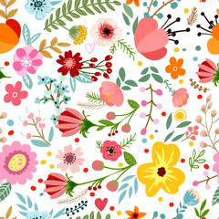 Floral pattern vector