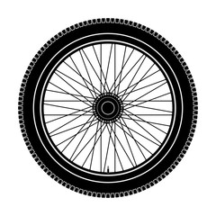 Wheel. Black icon