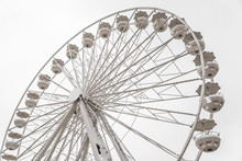 White Ferris Wheel.