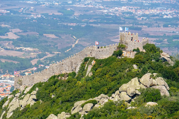 Sticker - Moorish Castle. Sintra, Portugal