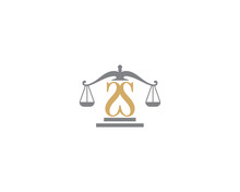 Scale Of Justice And Letter S Logo Icon 3