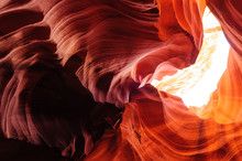 Red Rocks Of Antelope Canyon