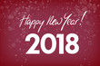 © Daniel Berkmann - Happy New Year 2018 - Bokeh Hintergrund