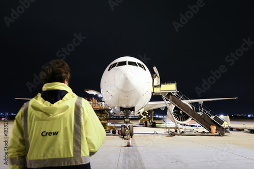 Zdjęcie XXL Pilot i jego samolot