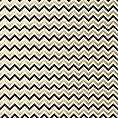Wall Mural - chevron black, white, gold pattern. herringbone background for christmas design
