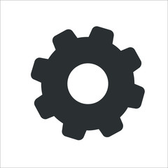 Gear icon. Vector Illustration